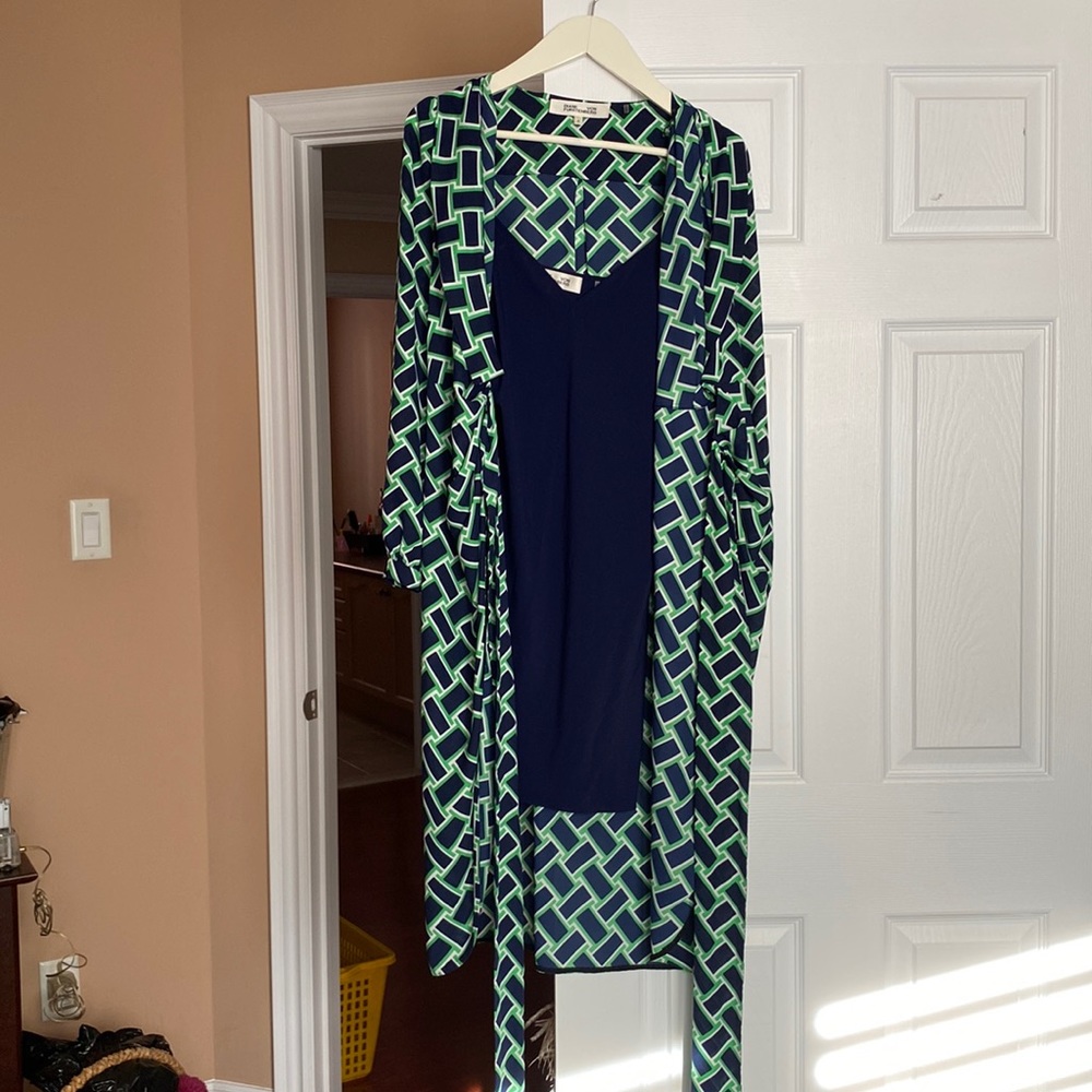 DVF wrap dress